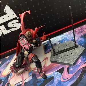 McFarlane Toys The art of Spawn Series 26 Spawn vs Cygor Issue 57 Cover * READ*